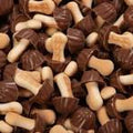 BISCUIT CHAMPIGNON CHOCOLAT X10